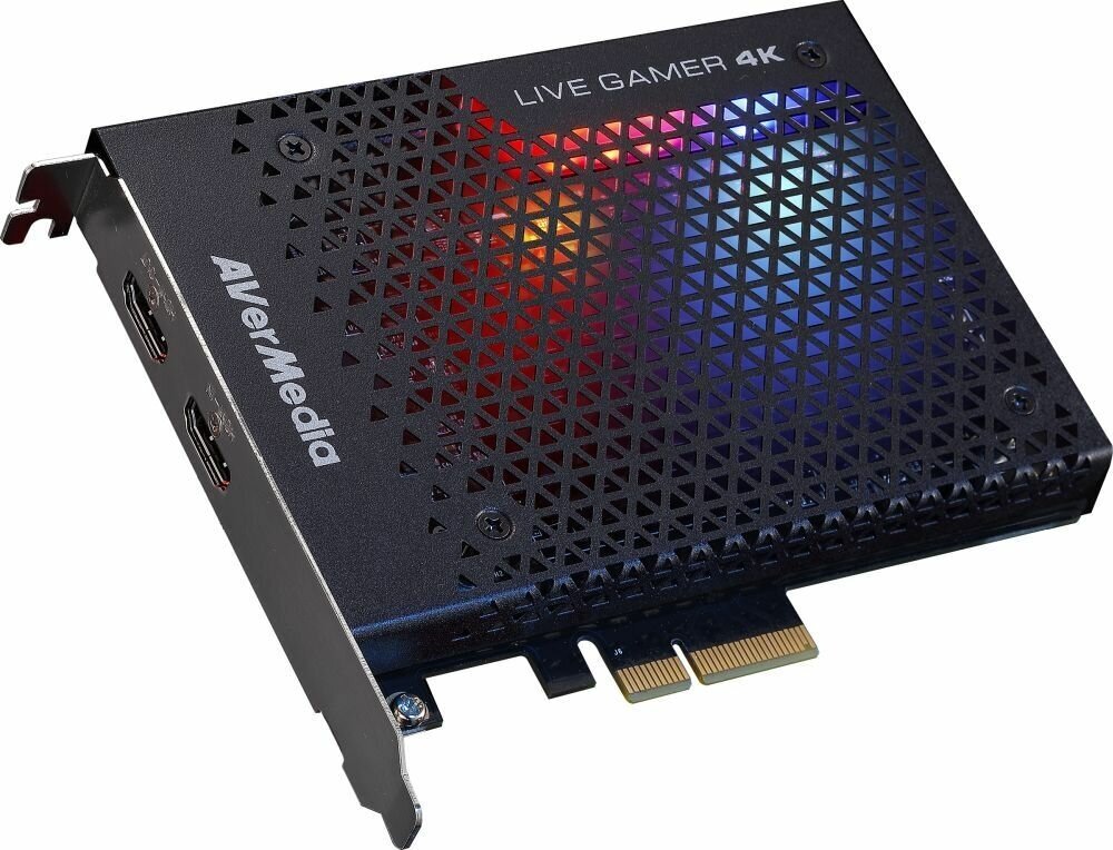 AVERMEDIA Карта видеозахвата Avermedia LIVE GAMER 4K GC573 внутренний PCI-E LIVE GAMER 4K