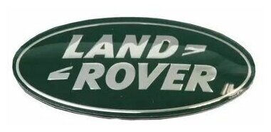 Эмблема Шильдик для Land Rover (Ленд Ровер) цвет зеленый