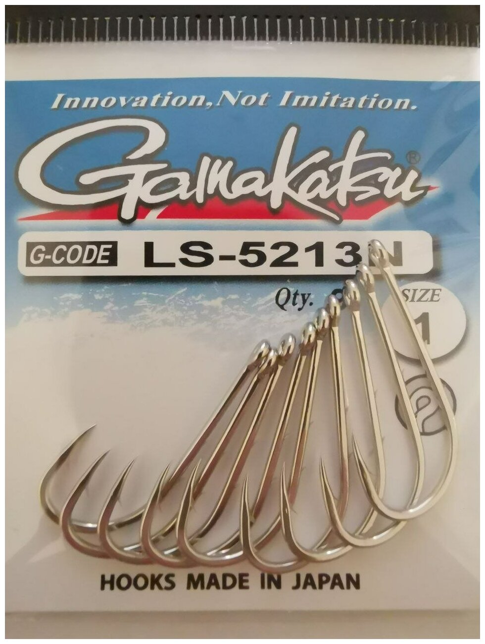 Крючок Gamakatsu Hook LS-5213N №1 9шт