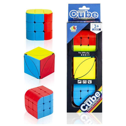фото Набор головоломок cube (в коробке 3 шт) fanxin
