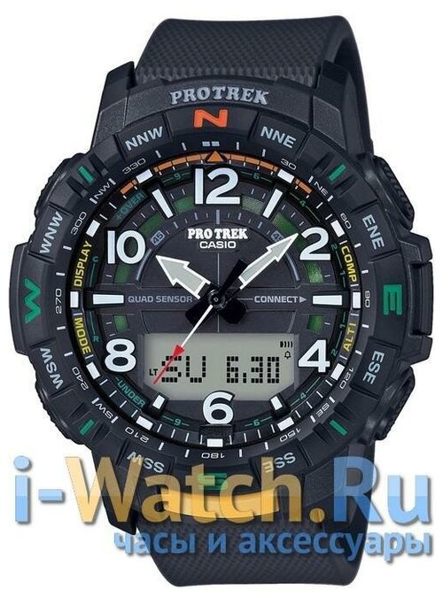 Наручные часы CASIO Pro Trek, черный