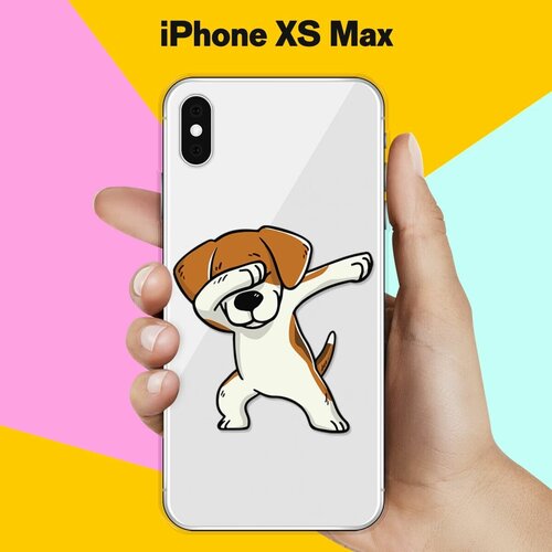 Силиконовый чехол Swag Бигль на Apple iPhone Xs Max силиконовый чехол толстый бигль на apple iphone xs max