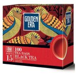 Golden Era Чай Ceylon Black tea черный 100 пакетиков по 2 г - изображение