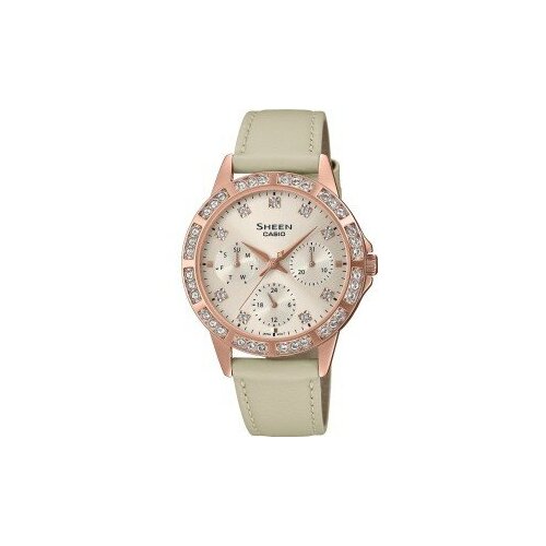 Наручные часы CASIO Наручные часы Casio SHEEN SHE-3517PGL-9A, серебряный