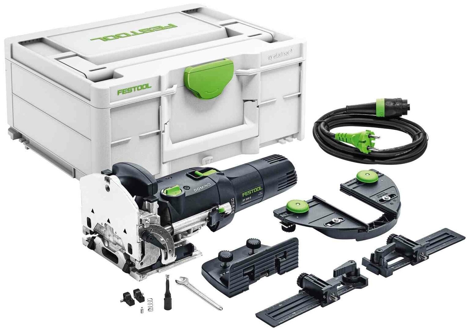 Фрезер для дюбельных соединений Festool DOMINO DF 500 Q-Set 576420 - фотография № 1