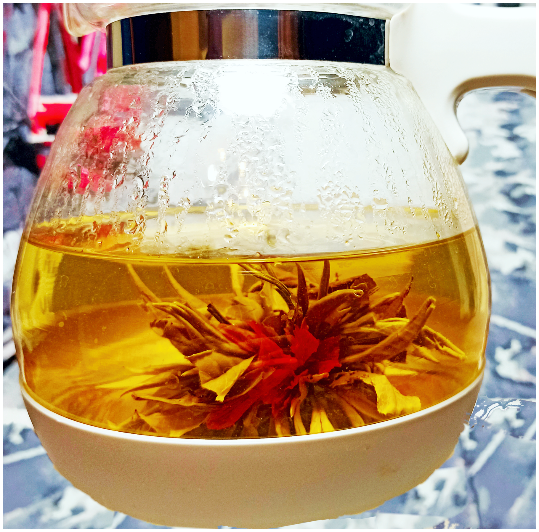 Связанный чай Лимонная лилия Личи, 4 шт, 32 - 36 гр. - фотография № 4