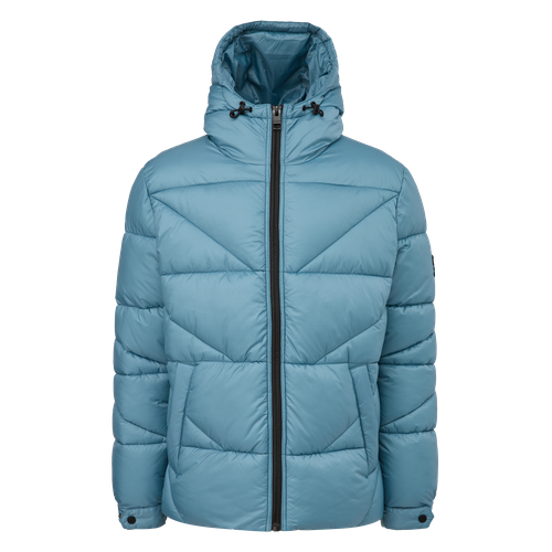  куртка s.Oliver, демисезон/зима, капюшон, карманы, размер XXL, голубой