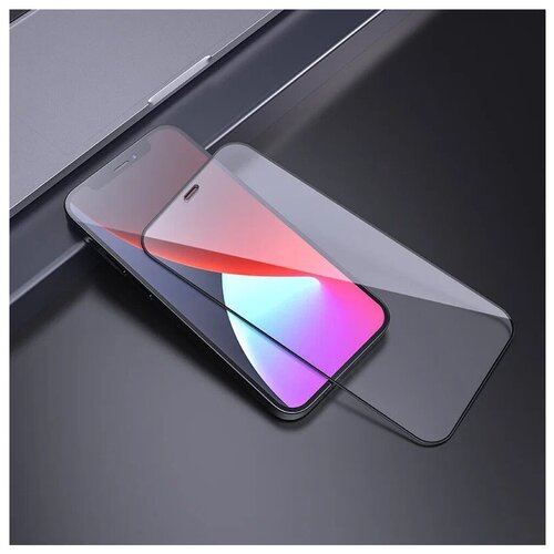 Защитное стекло для iPhone 12 Pro Max Hoco Nano 3D Full Screen Edges A12 - Черное защитное стекло для iphone 7 8 se 3d hoco nano a12 черный