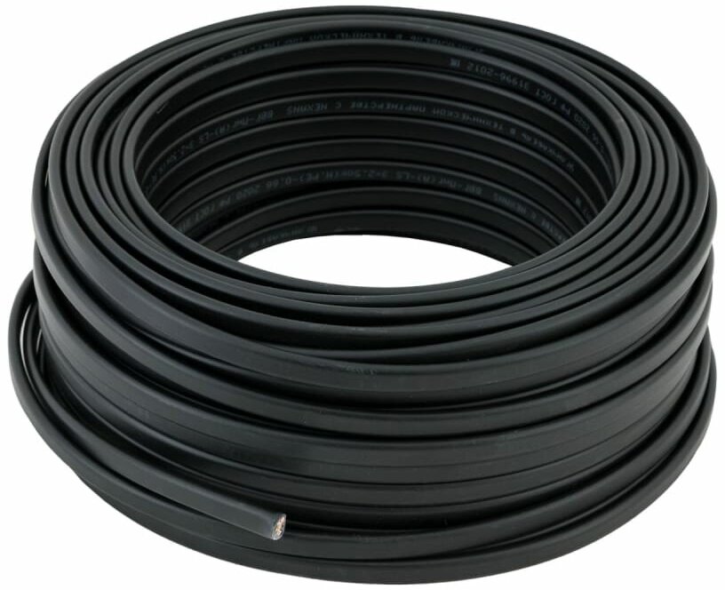 Кабель ВВГ-Пнг А -LS 3x2.5 50 м ГОСТ Угличкабель - фото №5