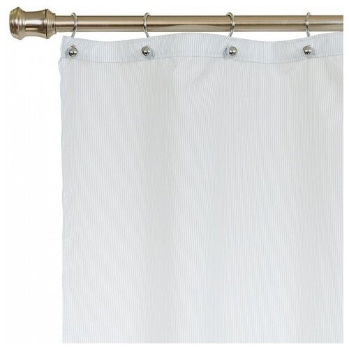 R. Pla Штора для ванной R. Pla Paris Gris 180x200 серо-белая