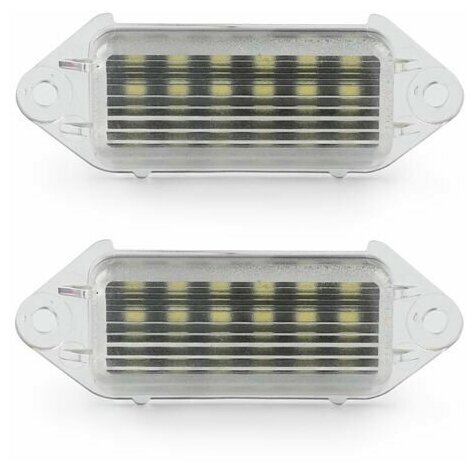 LED подсветка номера Mitsubishi Lancer 2003-2017 Lancer EVO X 2007-2019 светодиодная 2шт OEM 8341A099