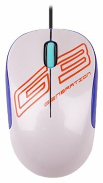 Компактная мышь G-CUBE GLV-330W White USB