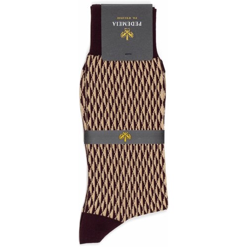 фото Мужские носки pedemeia, 1 пара, классические, размер 39-45, коричневый