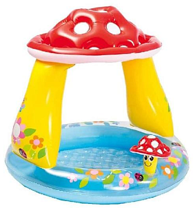 Детский бассейн Intex Mushroom Baby 57114, 102х13 см, 102х13 см