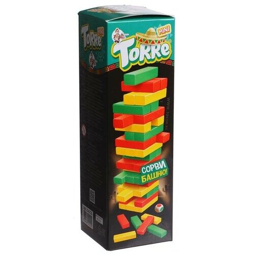 игра для детей torre mini падающая башня 1 шт Игра для детей «Torre mini» (падающая башня)