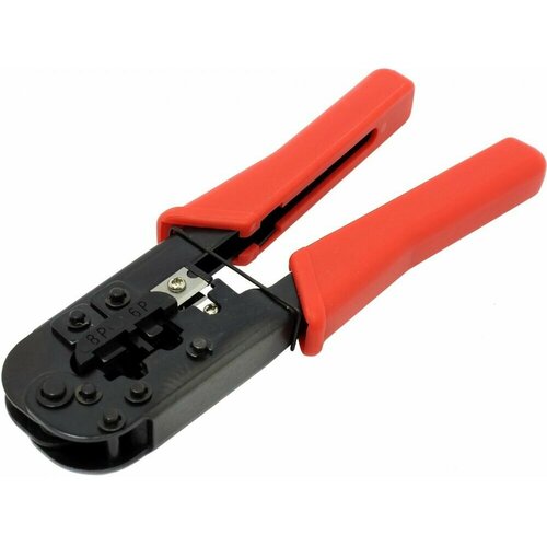 Клещи обжимные HT-568 (RJ-45, RJ-11, RJ-12(UTP)), 6P/8P ampcom rj11 rj45 ratchet crimping tool ethernet network lan cable crimper cutter stripper plier modular 8p rj45 and 6p rj12 rj11