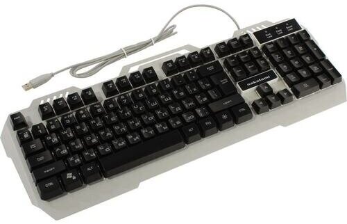 Игровая клавиатура NAKATOMI KG-35U Silver USB