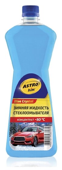 Незамерзающая жидкость ASTROhim концентрат Blue Crystal Plus -50С 1л Ас-721