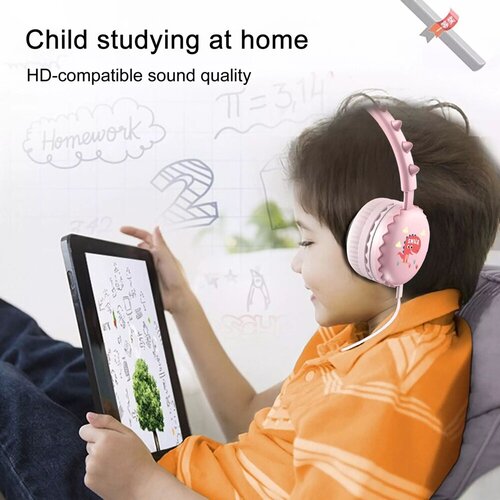 Наушники накладные детские Rapture-737 Dinosaur Розовые 69000₽