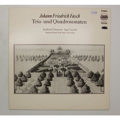 Виниловая пластинка, Fasch Johann Friedrich - Trio - und qu