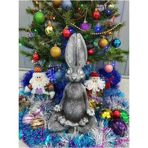 Заяц (Кролик) символ 2023 года № 12 Серебро