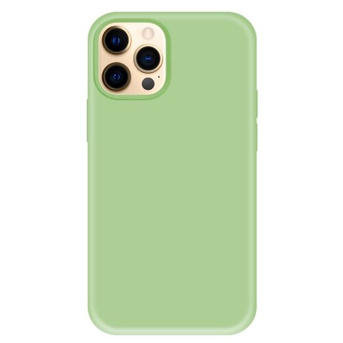 фото Krutoff / чехол-накладка krutoff silicone case для iphone 12 pro max (айфон 12 про макс), (mint) krutoff group