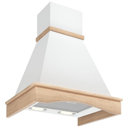 Каминная вытяжка Elikor Вилла 60П-650-П3Л белый без багета 1167000₽