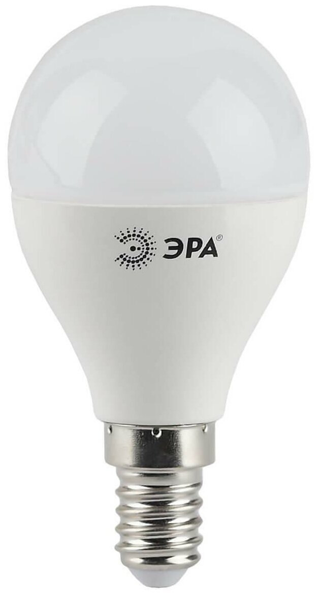 Светодиодная лампа Е14 5W 2700К (теплый) Эра LED P45-5W-827-E14 (Б0028485) - фото №2