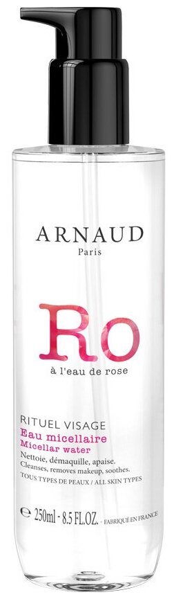 ARNAUD PARIS Вода мицеллярная очищающая для лица RITUEL VISAGE