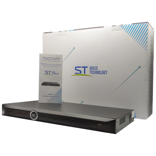 Видеорегистратор ST-NVR-V4012K15 PRO, 40 IP (12Mp) ip видеорегистратор nvr space technology st nvr163pro d