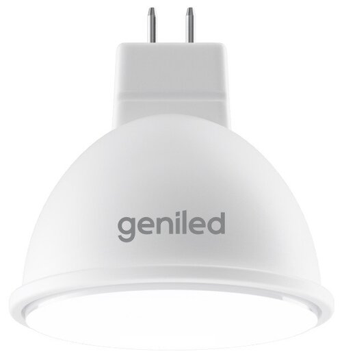 Лампа светодиодная Geniled, GU5.3 MR16, 6 W, 2700К