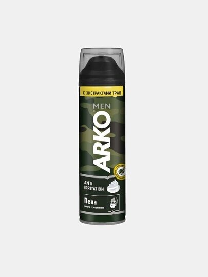 Пена для бритья ARKO MEN Anti-Irritation, 200мл - фото №19