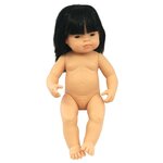 Пупс Miniland Девочка азиатка, 38 см, 31056 - изображение