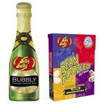 Конфеты Jelly Belly бутылка со вкусом Champagne 42 гр. + Ассорти Bean Boozled 45 гр. (2 шт.) - изображение
