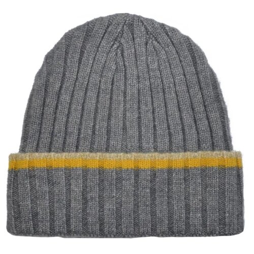 фото Шапка мужская, цвет горчичный, размер one size mark seven