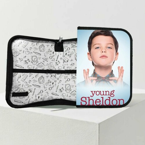 блокнот детство шелдона young sheldon 7 Пенал школьный Детство Шелдона - Young Sheldon № 1