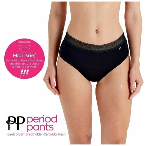 фото Менструальные трусы-брифы period pants pretty polly