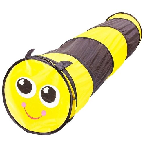 Детский туннель «Пчёлка», цвет черно-жёлтый