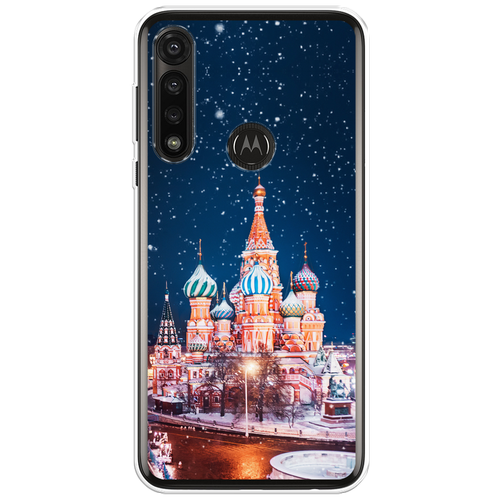 Силиконовый чехол на Motorola Moto G Power 2020 / Моторола Мото G Пауэр 2020 Москва 1 силиконовый чехол на motorola moto g power 2020 моторола мото g пауэр 2020 небеса