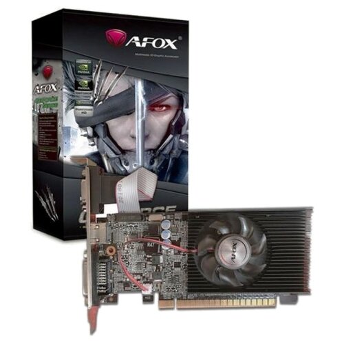 Видеокарта AFOX GeForce GT 710 1Gb (AF710-1024D3L8), Retail видеокарта afox geforce gt 710 af710 1024d3l8 1024mb
