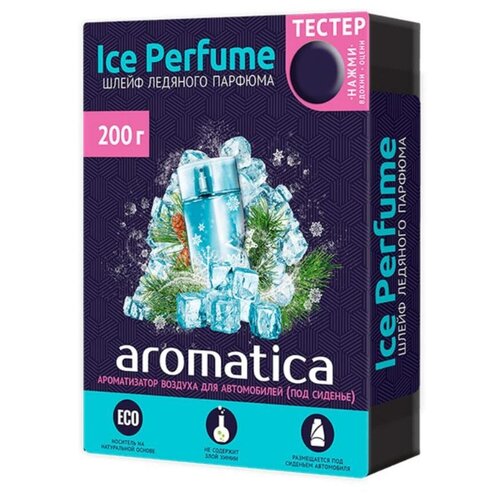 Ароматизатор "FOUETTE" под сидение "Aromatica" AR-1 "Ice Perfume", 200 г /20