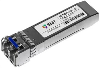 Модуль SNR SFP+ оптический, дальность до 20км