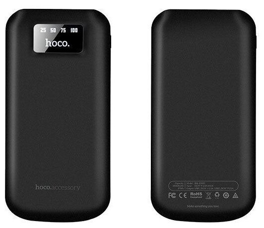 Аккумулятор внешний Hoco B26-10000 mAh Black