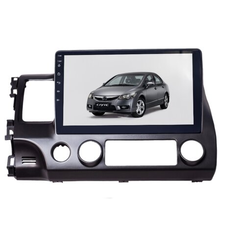 фото "автомагнитола для honda civic 4d 2006-2011 на android (4 гб, 10 дюймов, 64 гб) - unison 10a4"