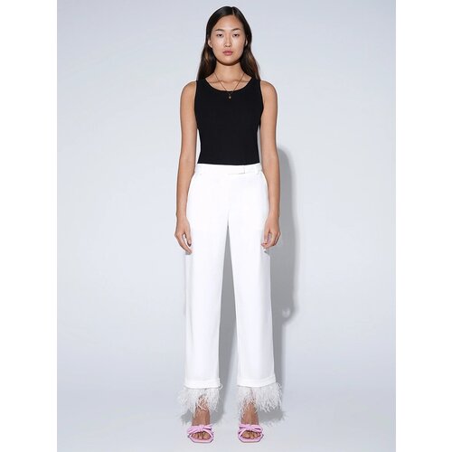 фото Брюки буткат patratskaya, размер xs, белый