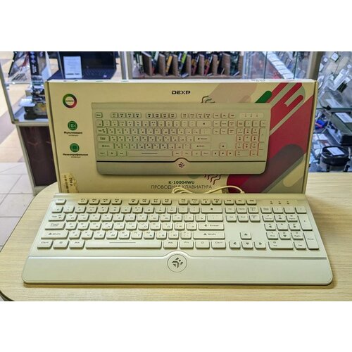 Клавиатура проводная DEXP K-10004WU