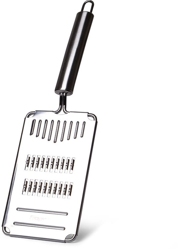 фото Терка Fissman 28,5x9 см на ручке для нарезки корейской морковки (нержавеющая сталь) (8604)