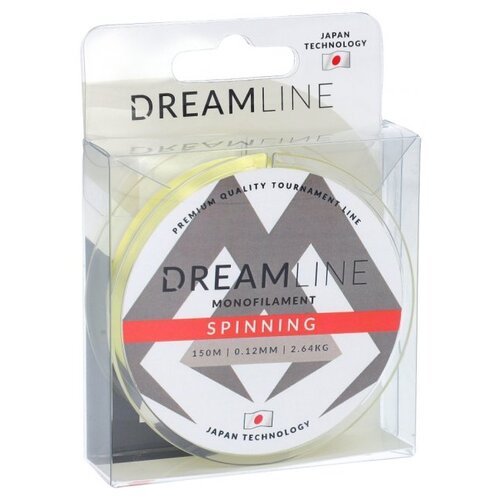 фото Леска "mikado. dream line spinning", 0,14 мм, 150 м, 3,18 кг, желтая