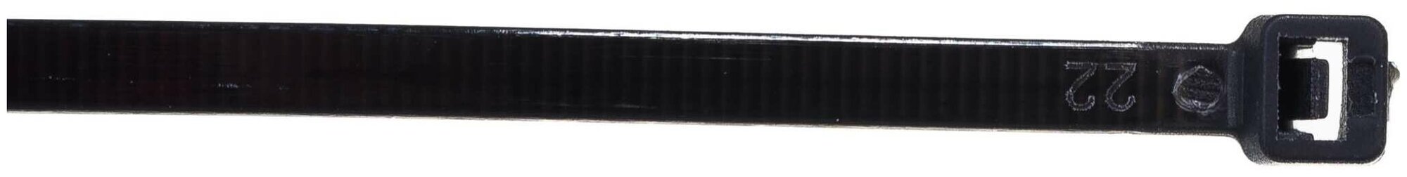 Хомут-стяжка кабельная нейлоновая 350 x4,8 мм, черная, 100 шт. PROCONNECT - фотография № 11
