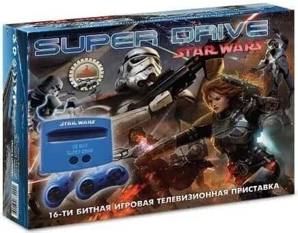 Игровая приставка Super Drive Star Wars (16 bit) +8 игр